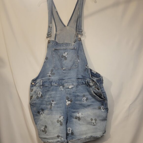 torrid Denim - Mickey Mouse Disney Plus Shortalls Size 26w